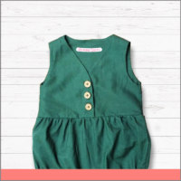 Etiqueta para Ropa de Bebé Verde