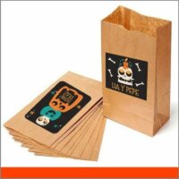 Etiquetas de regalo personalizable Halloween