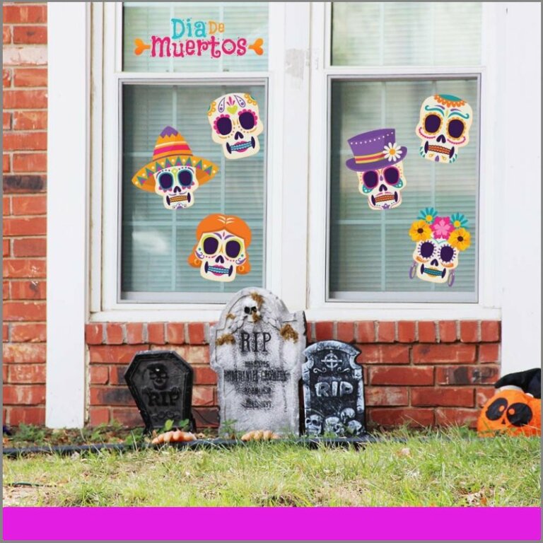 Adhesivos Para Ventanas De Halloween, Decoraciones Para Ventanas De 624727