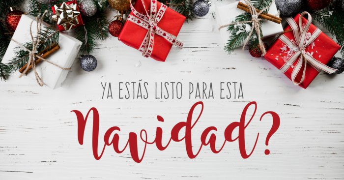 ¿Ya estás listo para la navidad?