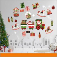 Viniles decorativos adheribles santa