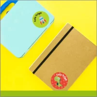 Etiquetas circulares personalizadas