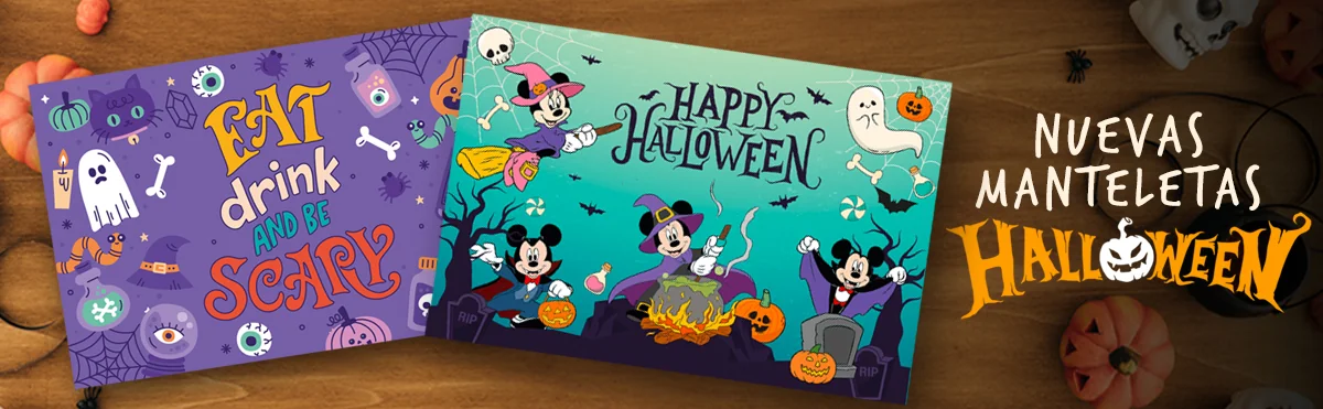 Manteletas y manteles para tus fiestas de Halloween