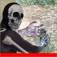 Vinil decorativo de Halloween para ventanas