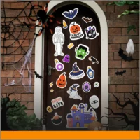 Viniles decorativos para Halloween, para puertas, paredes y ventanas