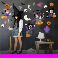 Viniles decorativos para Halloween, para puertas, paredes y ventanas