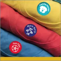 Etiquetas de identificación para ropa
