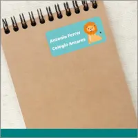 Etiquetas de vinil personalizables a colores para utensilios