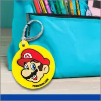 Tag para mochilas de Mario