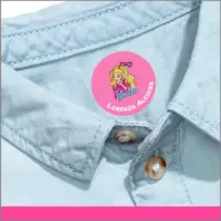Etiquetas de personajes personalizables para ropa