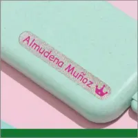Etiquetas brillantes personalizadas