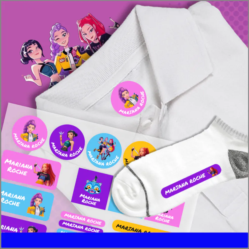 Vinilos personalizables de Huntrix