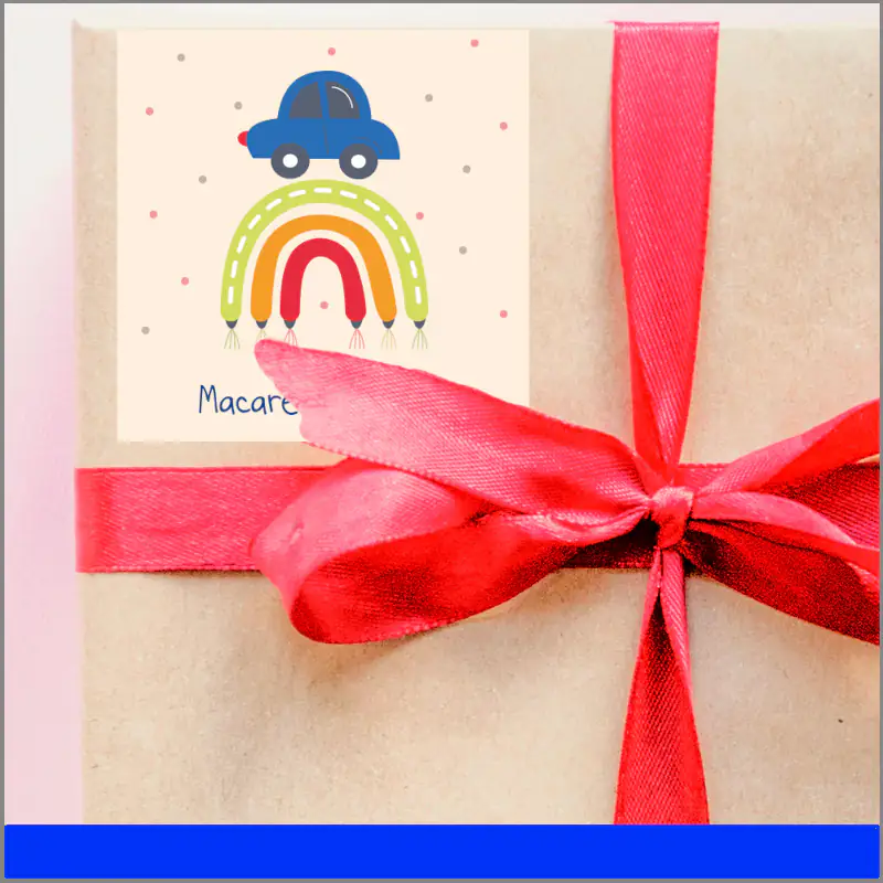 Etiquetas de regalo personalizables