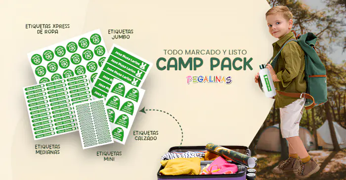 Camp-Pack Vinilos personalizados