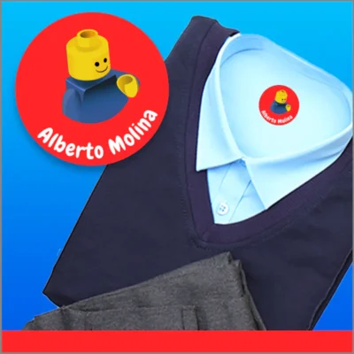 Etiquetas para ropa personalizables: videojuegos