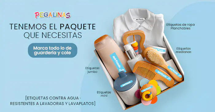 Etiquetas personalizables para guardería Etiquetas personalizables para guardería