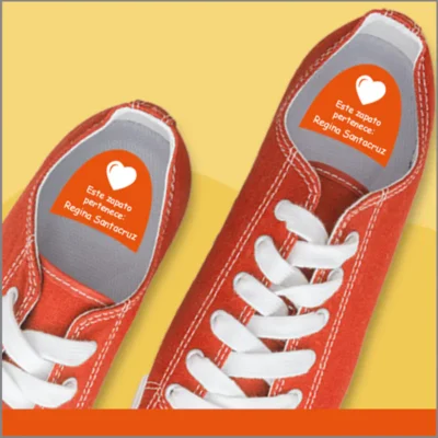 Etiquetas personalizadas para calzado