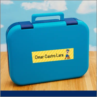 Etiquetas personalizadas grandes