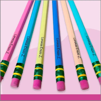 Lapices con grabado personalizado