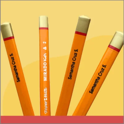 Lapices con grabado personalizado