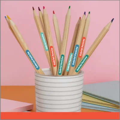 Etiquetas de vinilo personalizables pequeñas