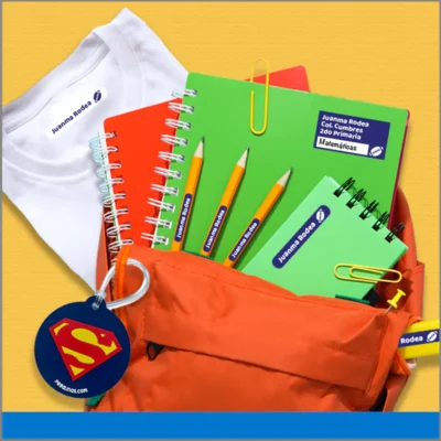 Etiquetas pequeñas de vinilo personalizadas