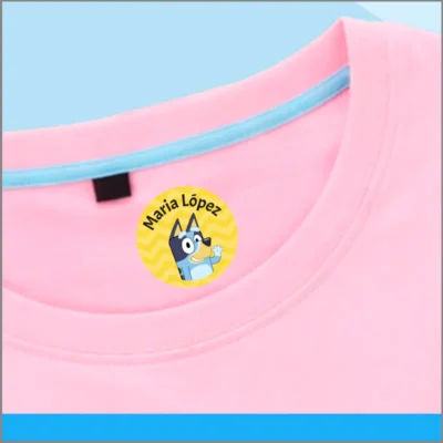 Etiquetas personalizables para ropa