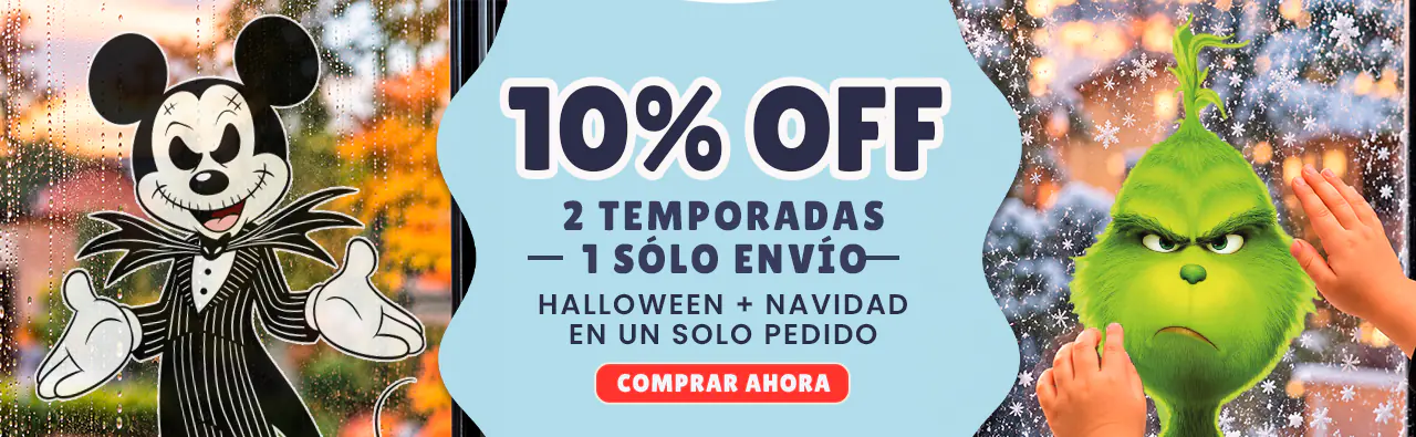 Halloween, Navidad, vinilos personalizados