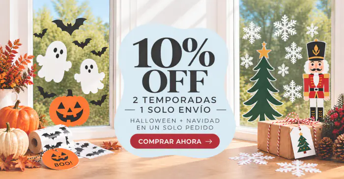 Halloween, Navidad, vinilos personalizados