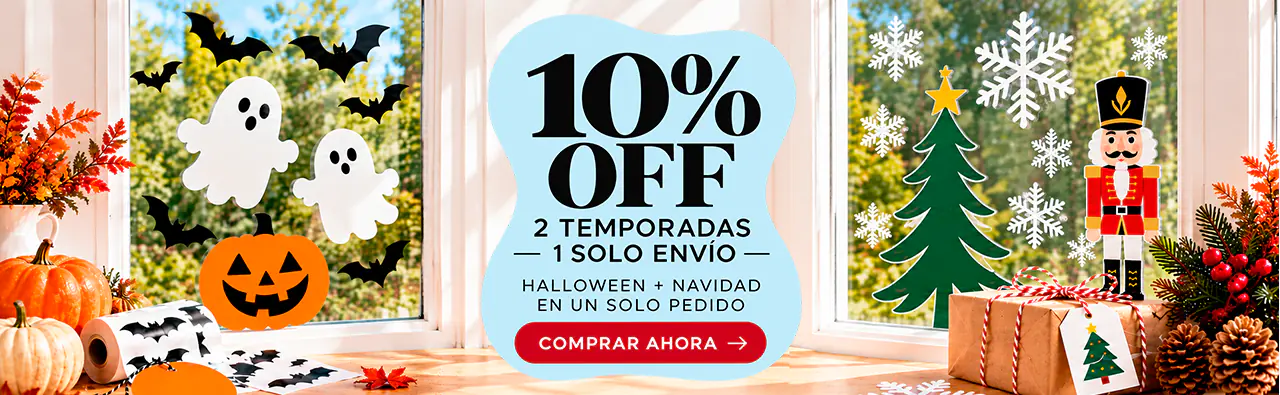 Halloween, Navidad, vinilos personalizados