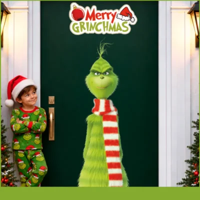 Grinch para puertas, paredes y ventanas