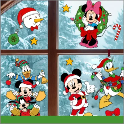 Mickey, vinilos personalizados para paredes, ventanas y puertas